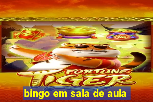 bingo em sala de aula